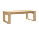 Table Basse, Table De Salon Chêne Sonoma 102x50x35 Cm Bois D'ingénierie