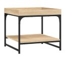 Table Basse, Table De Salon Chêne Sonoma 49,5x49,5x45 Cm Bois D'ingénierie