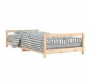 Lit Enfant - Lit Simple - Cadre De Lits 90x200 Cm Bois De Pin Massif