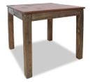 Table De Salle à Manger - Table à Manger Bois De Récupération Massif 82x80x76 Cm