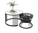 Ensemble De 2 Tables Modernes - Noir