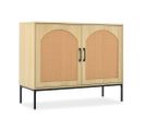 Buffet En Rotin 2 Portes - 100 x 39 x 80 cm