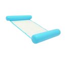 Flottantes Hamac, Flotteur Gonflable Piscine 4 -en-2flottant De Inclinable Flotteur Jaune + Bleu