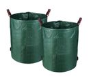 Sac De Jardin En Polypropylène Sac De Jardin Xxl Sac à Feuilles Compost Sac De Jardin 272l 2x