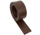 Bordure De Jardin Bordure De Pelouse Flexible En Plastique 25m*12.5cm*2mm Marron