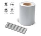 4x50m Écran D'intimité De Jardin Pvc Brise Vue Brise Vent Canisse Et Brande,gris