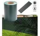 50m Écran D'intimité De Jardin Pvc Brise Vue Brise Vent Canisse Et Brande,vert