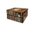 Lot De 2 Boites De Rangement Books 33x24x17cm Multicolore