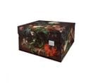 Lot De 2 Boites De Rangement Flowers 33x24x17cm Multicolore