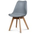 Chaise Design Scandinave - Grise