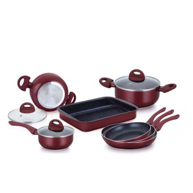 LAGOSTINA Set poêles et casseroles SFIZIOSA Set 10pcs Induction