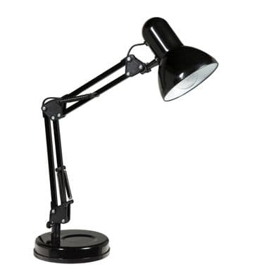 Sans Marque Lampe bureau - réglable - style moderne - Noir à prix