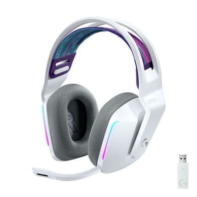 Casque gaming blanc avec micro compatible ps5 xbox seire x/s ps4 xbox one  et pc SUBSONIC Pas Cher 