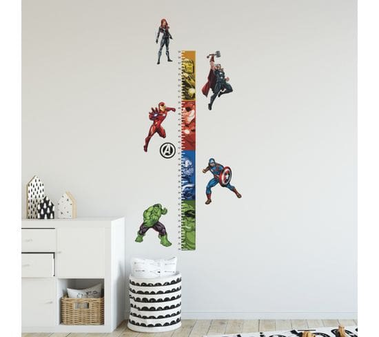 Stickers Muraux Marvel Avengers Toise