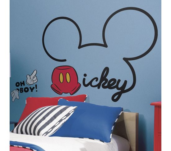 Sticker Géant Les Oreilles De Mickey Mouse Disney