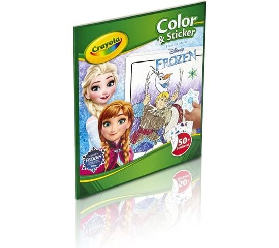 Album De Coloriage Et Autocollants La Reine Des Neiges 2 Disney