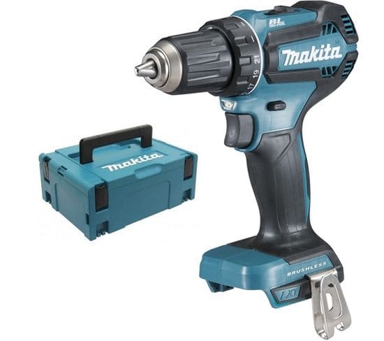 Perceuse-visseuse 18v (sans Batterie Ni Chargeur) + Coffret Makpac 2 - Makita - Ddf485zj