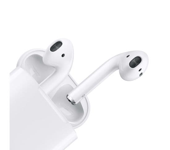 Airpods 2 Écouteurs Sans Fil (bluetooth) - Boitier De Charge Classique - Blanc