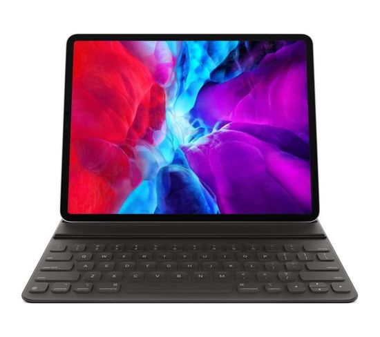 Smart Keyboard Folio Pour iPad Pro 12, 9'' (5ème Génération) - Français - Noir