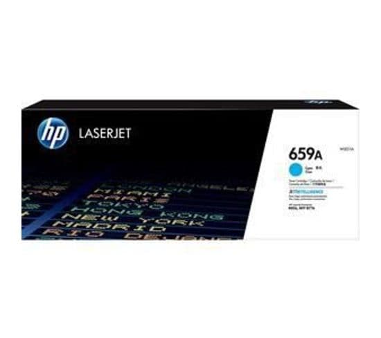 Cartouche De Toner Cyan Laserjet 659a Authentique (w2011a)