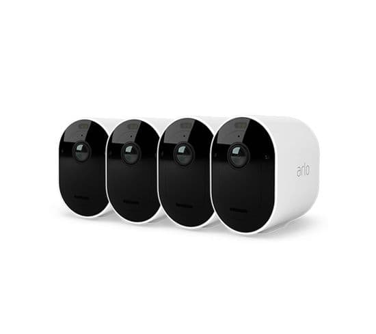 Kit 4 Caméras De Sécurité Wifi Extérieure - Pro 4