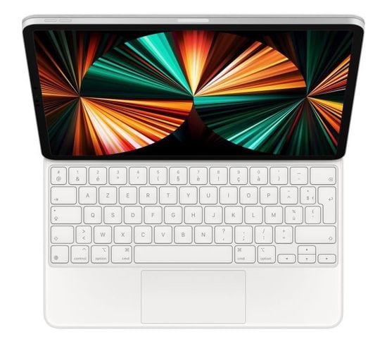 Magic Keyboard Pour iPad Pro 12,9 Pouces (5e Génération) - Français - Blanc