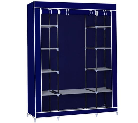 Armoire De Rangement - Grande Bleu Herzberg Hg8009-blu