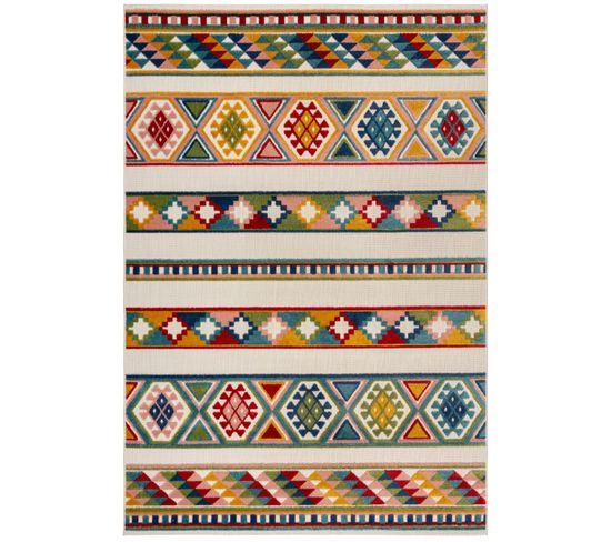 Tapis Intérieur Extérieur Moderne Dawn En Polypropylène - Multicolore - 160x230 Cm