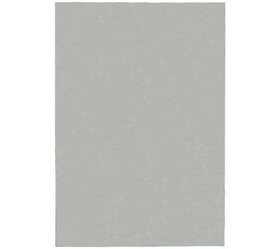 Tapis De Salon Doux Fruity En Polyester - Gris - 120x170 Cm