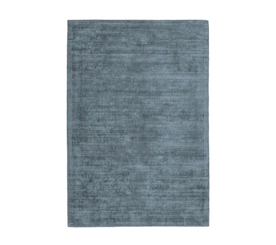 Tapis Moderne Uptown En Soie - Bleu - 120x170 Cm