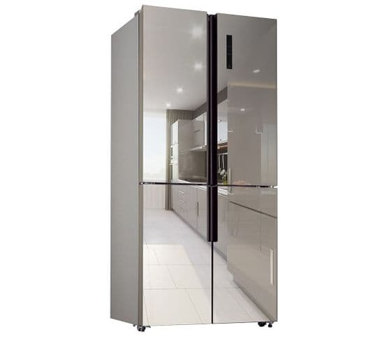 Réfrigérateur Multi-portes S7cd490fmi froid ventilé 482 litres 4 portes miroir