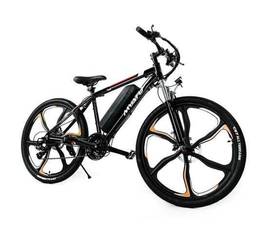 Vélo Électrique à Roue Intégrée M0126, Vitesse Maximale De 25 Km/h, Portée De 50 Milles Shimano 21 V