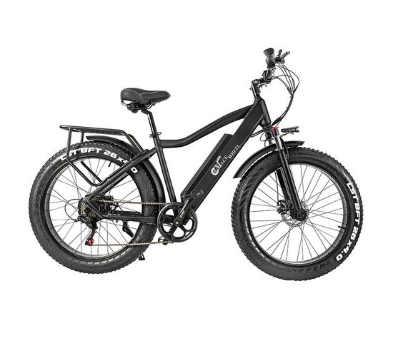 J26 Vélo Électrique 26*4.0 '' Pneu Cst Moteur 750w - Noir