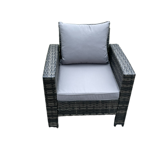 Fauteuil de jardin en Rotin avec coussin