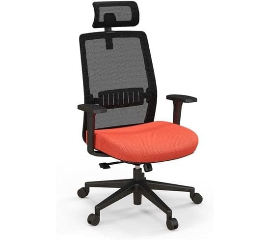 Chaise De Bureau Ergonomique, Réglable En Hauteur, Dossier Respirant,étude, Salle De Conférence