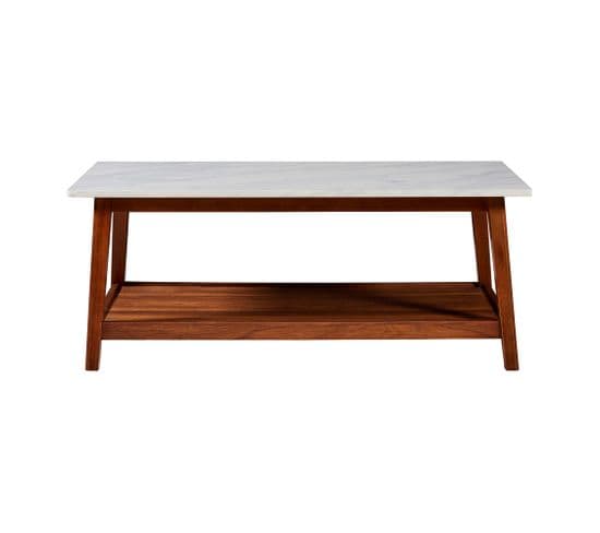 Table Basse De Salon En Bois Moderne Mi-siècle