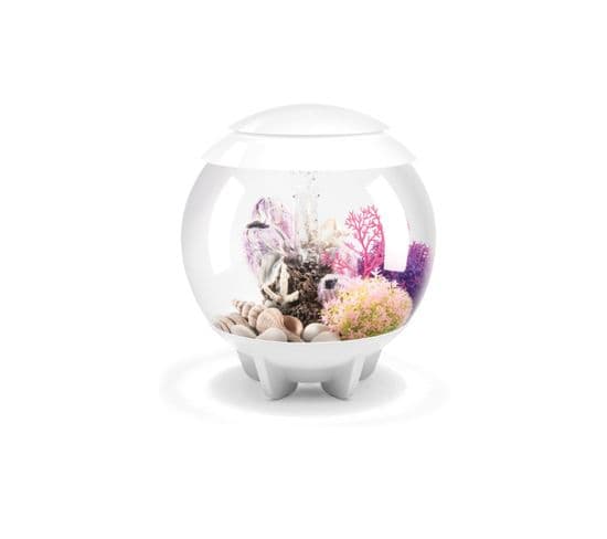 Aquarium Décoratif 15l Blanc - Halo 15 Mcr White