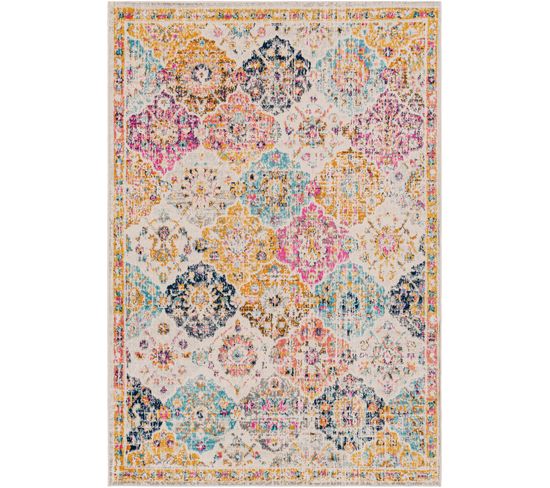 Tapis Vintage Oriental Multicolore/orange 120x170