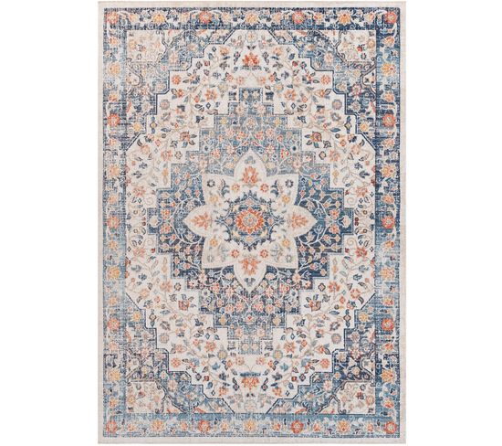 Tapis D'extérieur/intérieur Bleu/beige 200x275