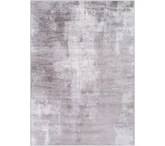 Tapis Abstrait Moderne Gris 160x220