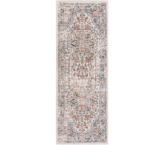 Tapis D'extérieur/intérieur Bleu/beige 80x220