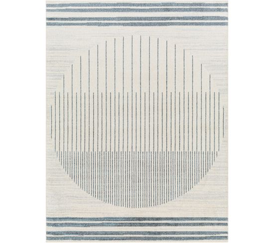 Tapis Scandinave Lavable En Machine Bleu 160x213