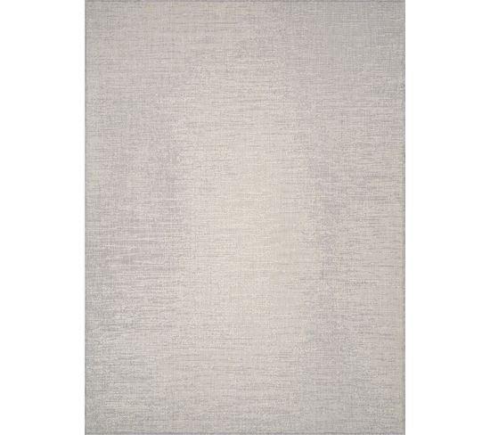 Tapis D'extérieur/intérieur Ivoire/gris 160x213