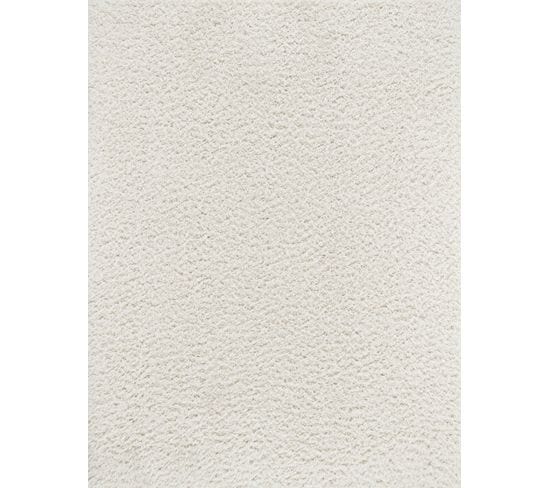 Tapis Shaggy Moderne Crème 200x275