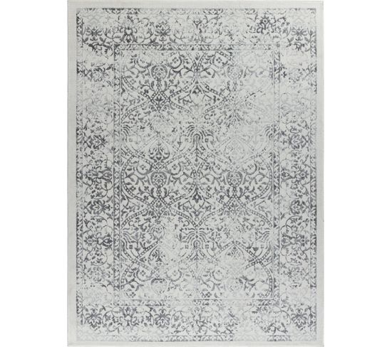 Tapis Vintage Oriental Gris/ivoire 200x275