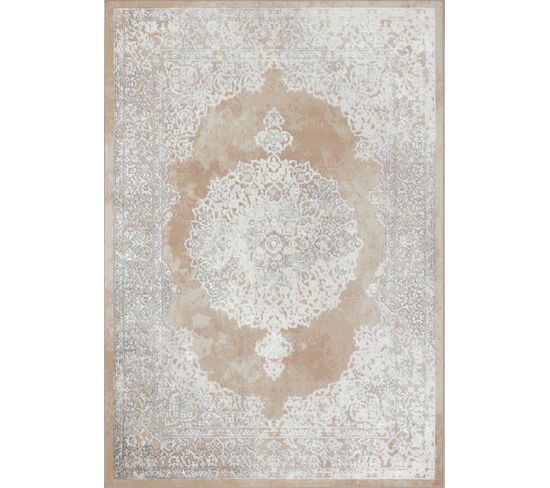 Tapis Vintage Oriental Beige/blanc 120x170