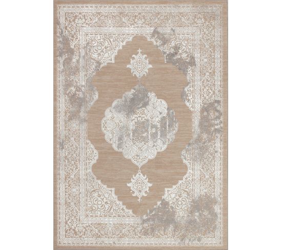 Tapis Vintage Oriental Beige/blanc 160x213