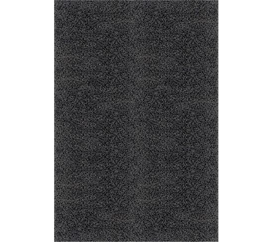 Tapis Shaggy Moderne Gris Foncé 160x220