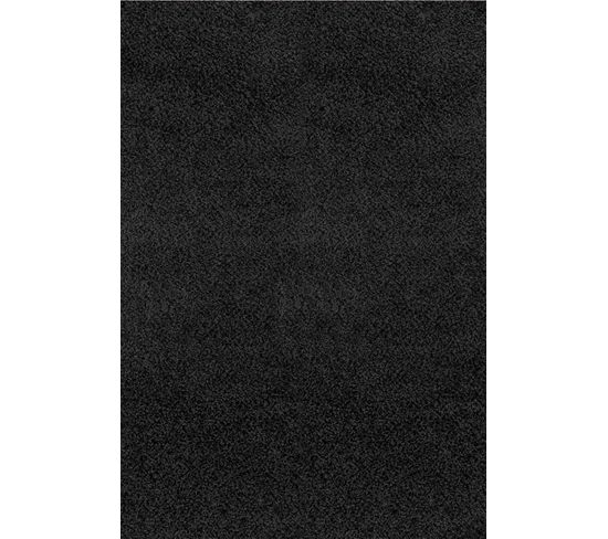 Tapis Shaggy Moderne Noir 120x170