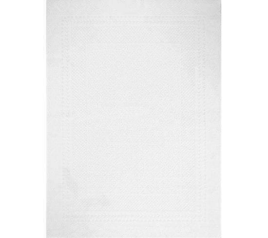 Tapis Scandinave Bohème Ivoire 200x275